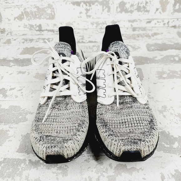 adidas Ultraboost 20 Cloud White Womens Athleisure Running Sneakers i304 - Picture 3 of 13